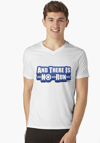 Ther is no Run T shirt