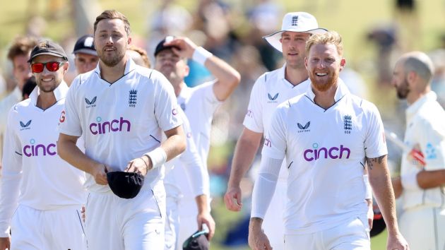 England name an unchanged XI for the second Test against New Zealand.