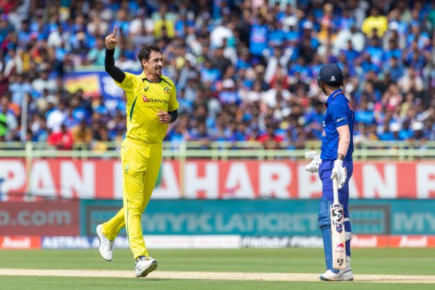 Mitchell Starc kept Indian batters guessing.
