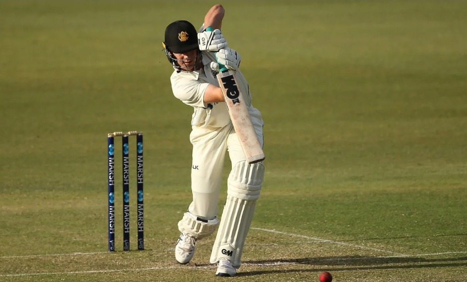 Cameron Green plays a delectable straight drive Guerilla Cricket