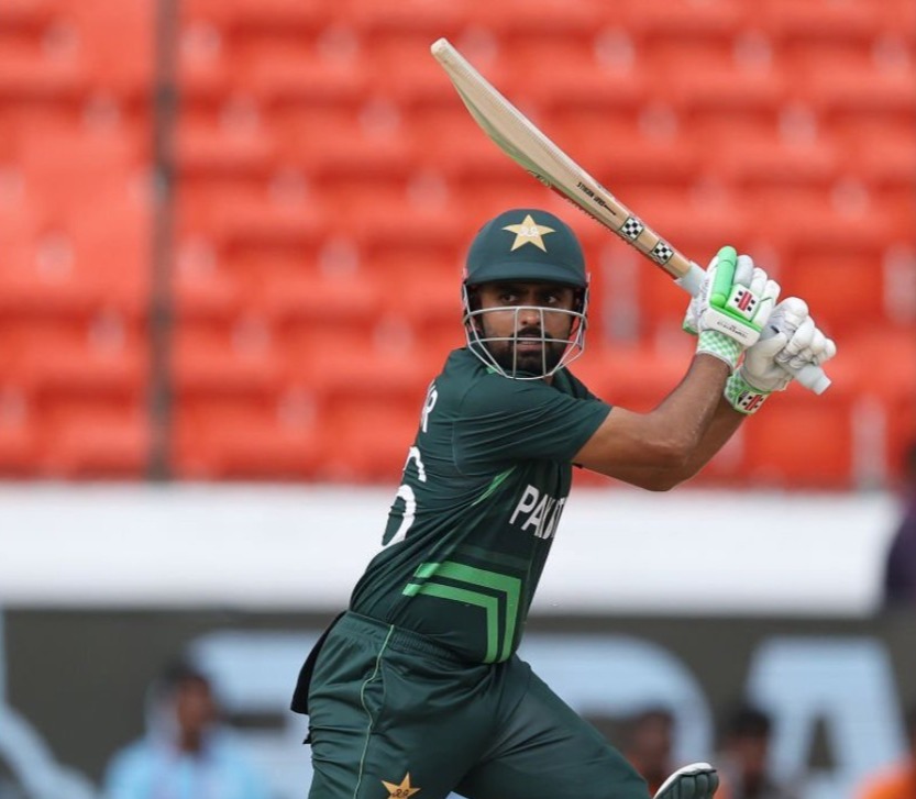 Babar Azam contributes 80 in solid opening partnership - Guerilla Cricket