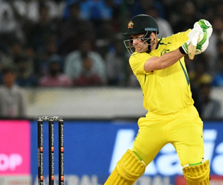 Josh Inglis drills Mohammad Wasim Jr straight to cover Guerilla Cricket