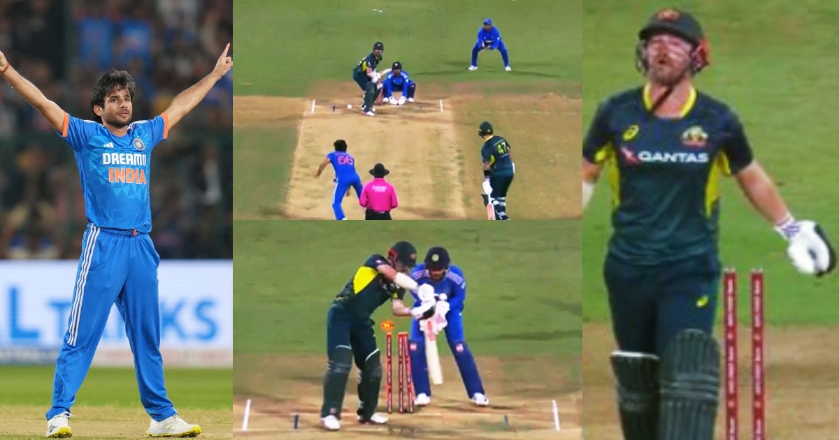 Ravi Bishnoi castles Travis Head with a ripper - Guerilla Cricket