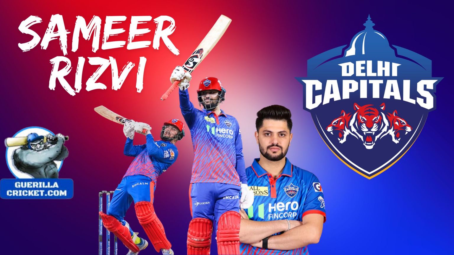 Sameer Rizvi gem helps Delhi Capitals open their account - Guerilla Cricket